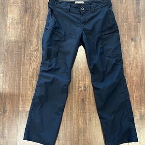 5.11 Tactical Cargo Pants Blue Women’s Regular Fit Stretch APEX Size 16